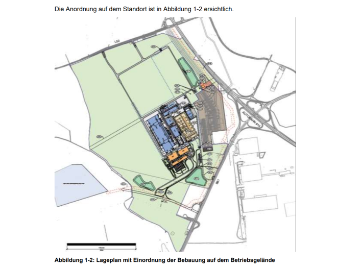 Intel bebaut rund ein Drittel der verfügbaren Fläche. (Quelle: Intel)